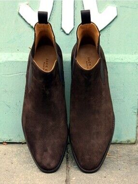 The Jack Erwin Suede Ellis Chelsea Boot Size 9.5